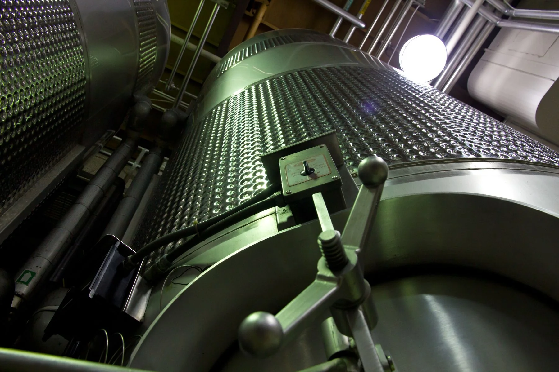 Industrial stainless steel vessel