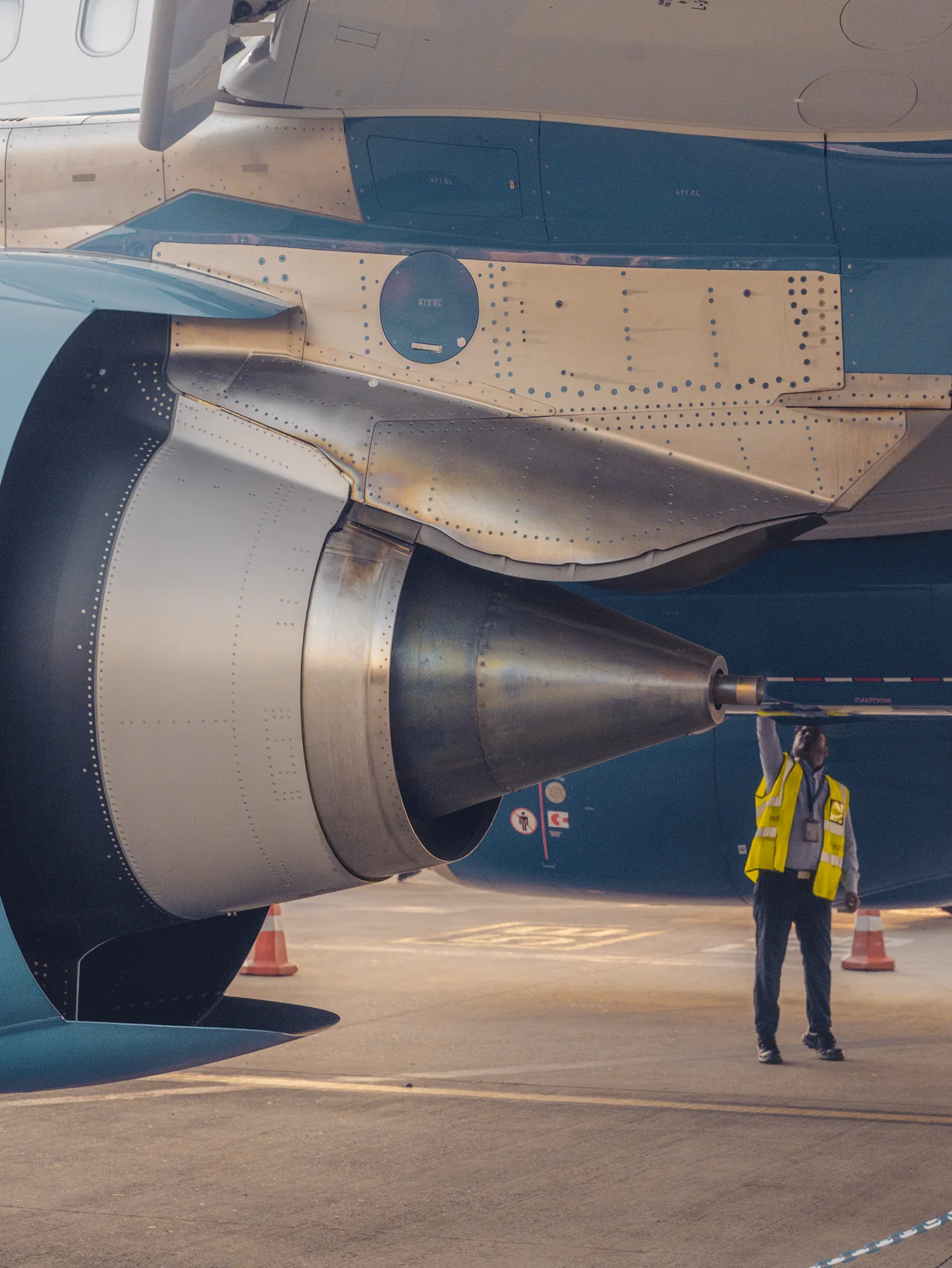 Service inspection of turbine equipment